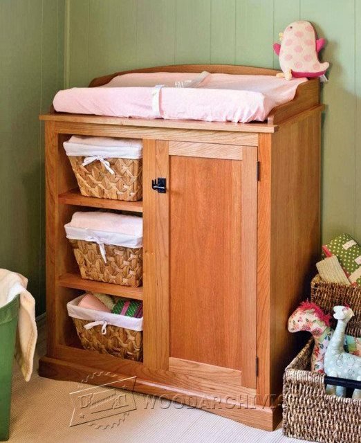 Changing Table Plans • WoodArchivist