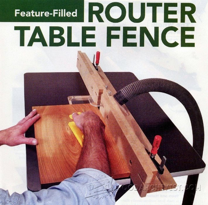 Guide Fence For Router Table DIY Router Table Fence • WoodArchivist