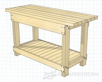 Torsion Box Workbench Plans • WoodArchivist