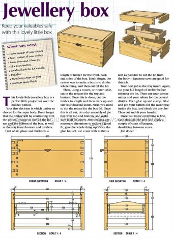DIY Jewellery Box • WoodArchivist