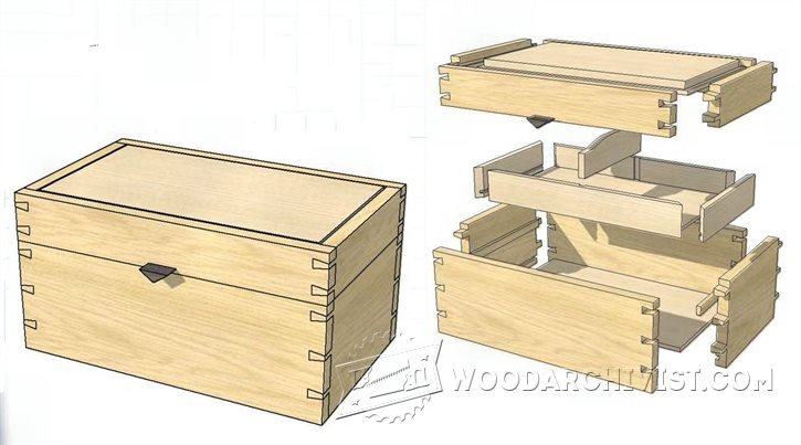 DIY Jewellery Box • WoodArchivist