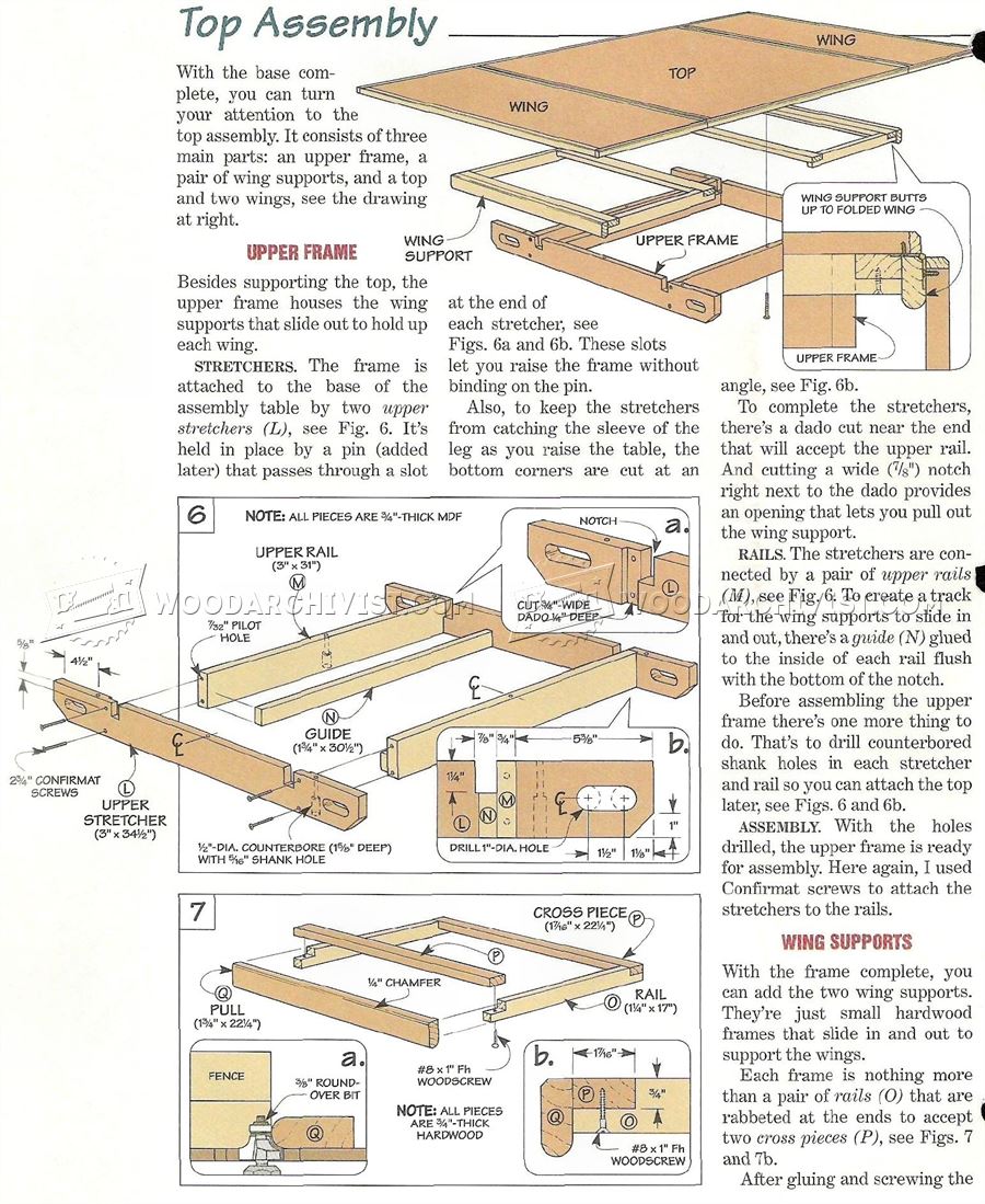 Woodworking Assembly Table Plans • WoodArchivist